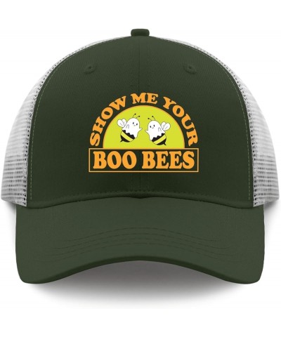 Cowgirl hat Show me Your Boo Bees Summer hat Camping hat Gifts for Son Cool Cap Army Green 2 $9.88 Cowboy Hats