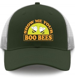 Cowgirl hat Show me Your Boo Bees Summer hat Camping hat Gifts for Son Cool Cap Army Green 2 $9.88 Cowboy Hats