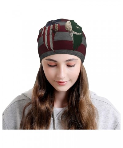 Wings Pakistan and USA American Chic Knit Beanies: Cozy Skull Caps for Winter Warmth at Home & Outdoors!74 Black $13.04 Skull...