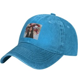 Qveen Herby Baseball Cap for Men Women Classic Vintage Denim Running Sports Trucker Hat Black Blue $10.89 Baseball Caps