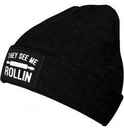 Funny Baking Baker Gifts Black Beanies for Men Women Running Hat Skull Caps for Men Beanie Men's Skullies & Beanies $9.87 Sku...