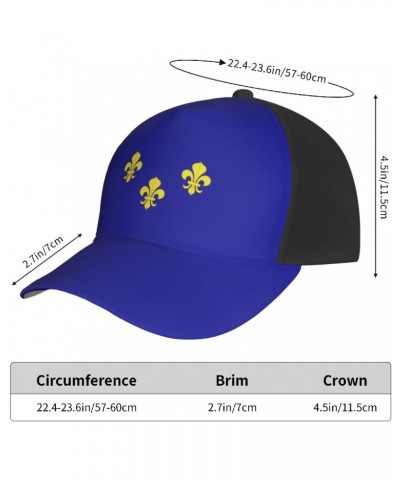 Pavillon Royal de la France Baseball Cap Men's and Women's Baseball Hat Adjustable Casual Outdoor Breathable Caps Truck Drive...