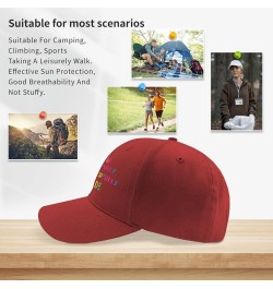 I Am Fearfully Wonderfully Made hat Happy dad hat hat for Women Gifts for Grandma Running Cap Red $9.38 Baseball Caps