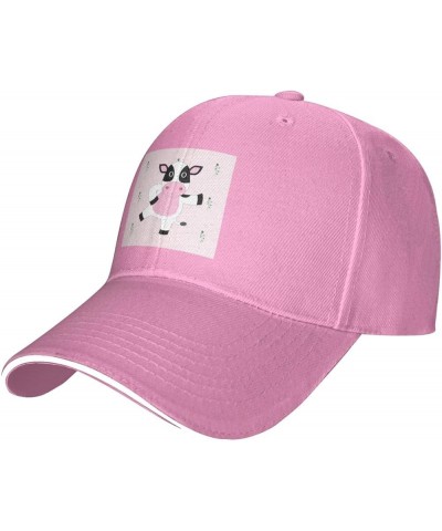 Design Name Pattern Casual Fashion Baseball Cap Black : Comfortable, Light Pink $10.02 Baseball Caps