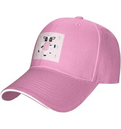 Design Name Pattern Casual Fashion Baseball Cap Black : Comfortable, Light Pink $10.02 Baseball Caps