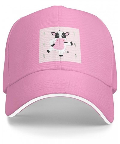 Design Name Pattern Casual Fashion Baseball Cap Black : Comfortable, Light Pink $10.02 Baseball Caps