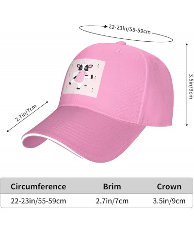 Design Name Pattern Casual Fashion Baseball Cap Black : Comfortable, Light Pink $10.02 Baseball Caps