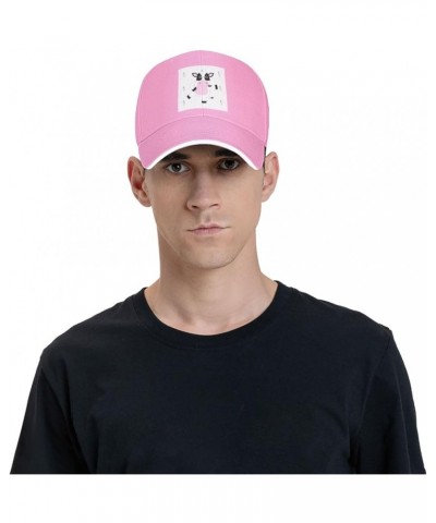 Design Name Pattern Casual Fashion Baseball Cap Black : Comfortable, Light Pink $10.02 Baseball Caps