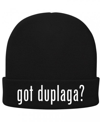 got duplaga? - Soft Adult Beanie Cap Black $13.61 Skullies & Beanies