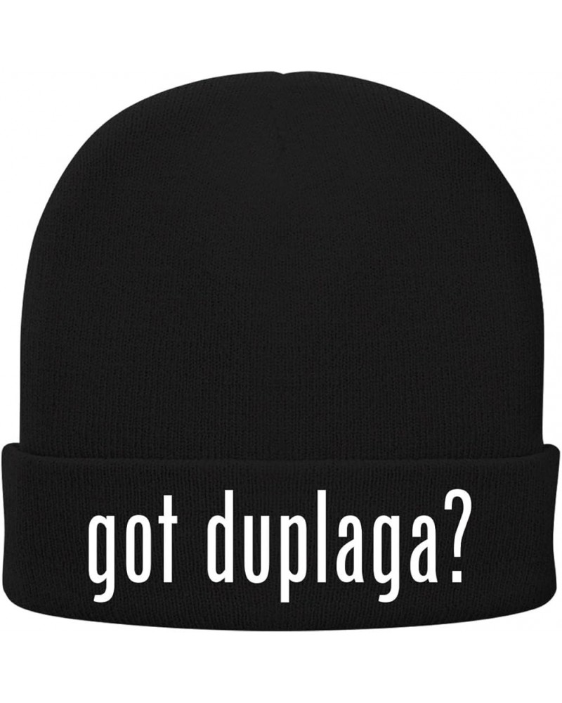 got duplaga? - Soft Adult Beanie Cap Black $13.61 Skullies & Beanies