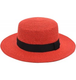 Fashionable Fedora Fedoras Men Wide for Women Dress Hat Women's and Hats Baseball Caps Casual Cap Red 1 $9.67 Fedoras