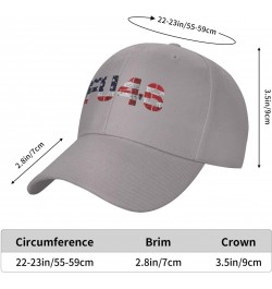 FU Anti Biden Pro Trump Hat Adult Adjustable Classic Casquette hat Baseball Cap Gray $10.59 Baseball Caps