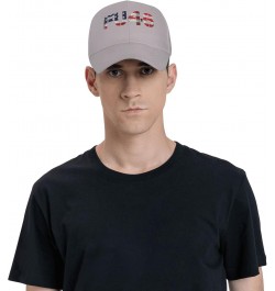 FU Anti Biden Pro Trump Hat Adult Adjustable Classic Casquette hat Baseball Cap Gray $10.59 Baseball Caps