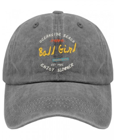 Mens Hat Volleyball Athletic Caps for Men's Cool Hat Quick Dry balll Girl Running Caps Pigment Gray $9.22 Visors