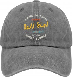 Mens Hat Volleyball Athletic Caps for Men's Cool Hat Quick Dry balll Girl Running Caps Pigment Gray $9.22 Visors