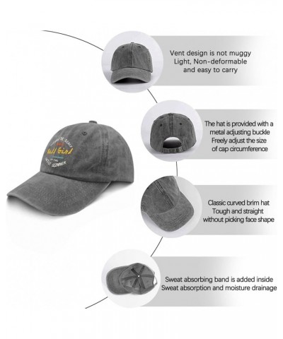 Mens Hat Volleyball Athletic Caps for Men's Cool Hat Quick Dry balll Girl Running Caps Pigment Gray $9.22 Visors