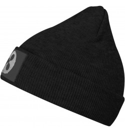 Ripple Crypto Winter Unisex Rollup Edge Knit Hat Warm Hat Slouchy Hats Black $11.53 Skullies & Beanies