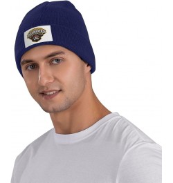 Bradenton Marauders Stretch Beanie Knit Hat for Men Women Winter Fall Spring Warm Cap Navy Blue $10.07 Skullies & Beanies