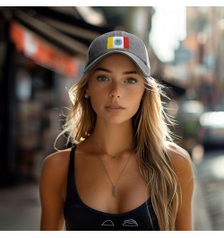 Columbus City Flags Baseball Cap Women Men Mesh Back Hats Vintage Cowboy Hat Dad Caps Gray $10.17 Cowboy Hats