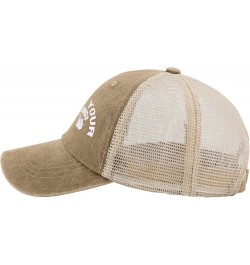 Fuck Your Feelings Hat for Men Baseball Cap Vintage Washed Running Hats Breathable Pigment Khaki02 $9.07 Baseball Caps