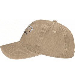 Men and Women Baseball Hats Adjustable Anxiety University Washed Denim Vintage Dad Hat Natural $9.54 Baseball Caps