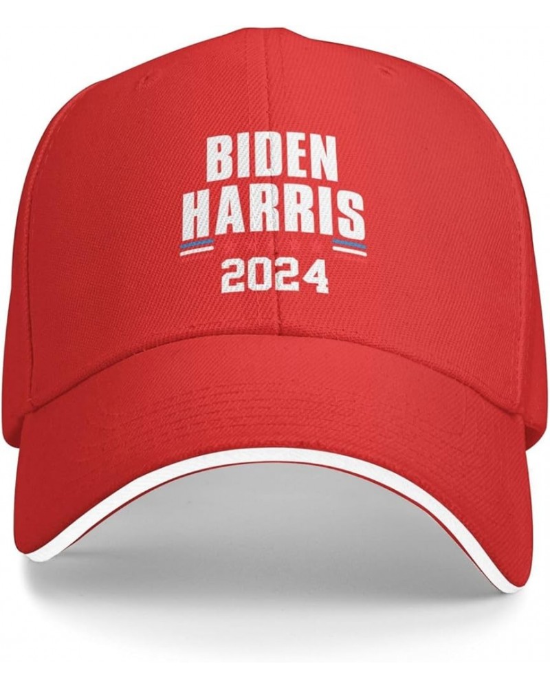 Biden Harris 2024 Biden 2024 Baseball Cap Women Trucker Hat for Men Dad Hat Adjustable Snapback Hat Cowboy Hat Black Red $10....