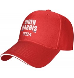 Biden Harris 2024 Biden 2024 Baseball Cap Women Trucker Hat for Men Dad Hat Adjustable Snapback Hat Cowboy Hat Black Red $10....