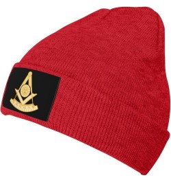 Past Master Jewel Beanie Hat Men Winter Knit Hat Women Slouchy Skull Cap Knitted Hat Sleep Caps Hedging Hat Black Red $10.15 ...