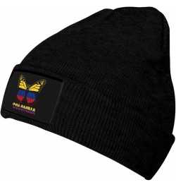 Butterfly Flag Knit Beanie Hat Winter Fall Headwear for Men Women Warm Stocking Skull-Cap Butterfly Colombia Flag $11.79 Skul...