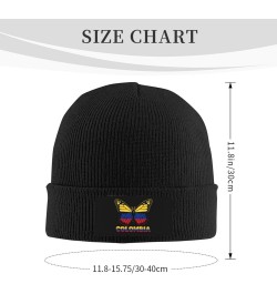 Butterfly Flag Knit Beanie Hat Winter Fall Headwear for Men Women Warm Stocking Skull-Cap Butterfly Colombia Flag $11.79 Skul...