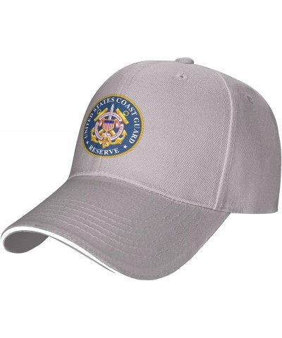 United States Coast Guard Mans Women's Baseball Cap Fashion Adjustable Baseball Cap Unisex Outdoors Cap Gray $12.22 Baseball ...