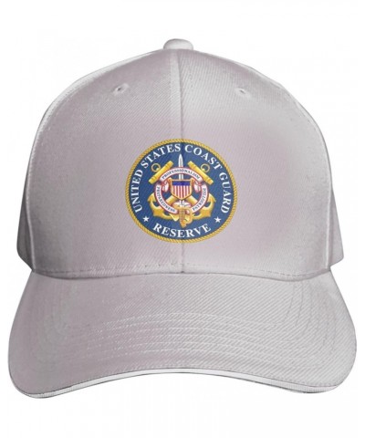 United States Coast Guard Mans Women's Baseball Cap Fashion Adjustable Baseball Cap Unisex Outdoors Cap Gray $12.22 Baseball ...