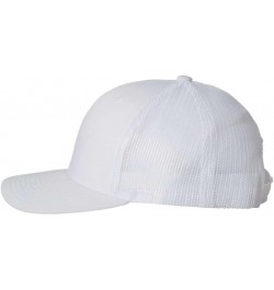 1953-56 Ford F100 Pickup Truck Fully Embroidered Yupoong 6606 Snapback Trucker Fitted Cap White $15.26 Baseball Caps