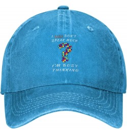 Autism Awareness Autistic Mental Health Support Baseball Cap Casquette Hat for Men Women Blue $9.28 Baseball Caps