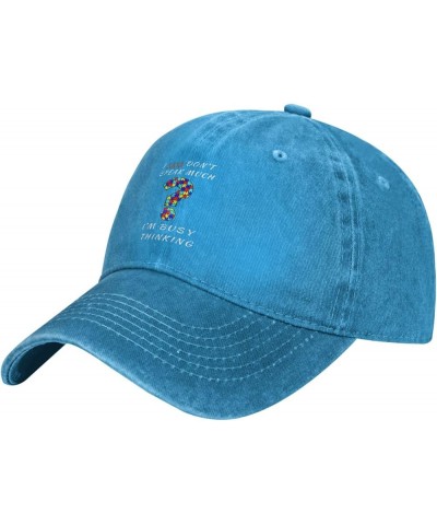 Autism Awareness Autistic Mental Health Support Baseball Cap Casquette Hat for Men Women Blue $9.28 Baseball Caps