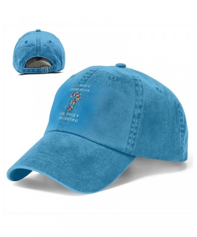 Autism Awareness Autistic Mental Health Support Baseball Cap Casquette Hat for Men Women Blue $9.28 Baseball Caps