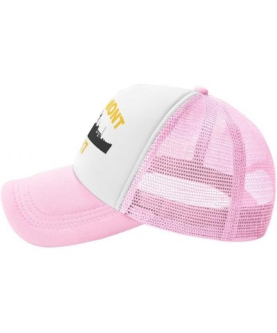 USS Piedmont AD 17 Flag-Trucker Hats Denim Hats Cowboy Knit hat Baseball Caps Fisherman's hat Pink $12.43 Baseball Caps