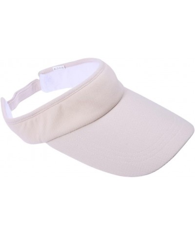 2pcs Visor Hat Outdoor Hats for Men Tennis Balls for Kids Adjustable Hats for Men Beige $9.61 Visors