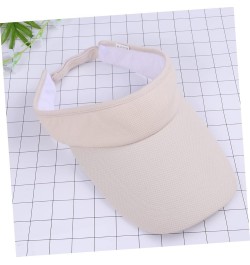 2pcs Visor Hat Outdoor Hats for Men Tennis Balls for Kids Adjustable Hats for Men Beige $9.61 Visors