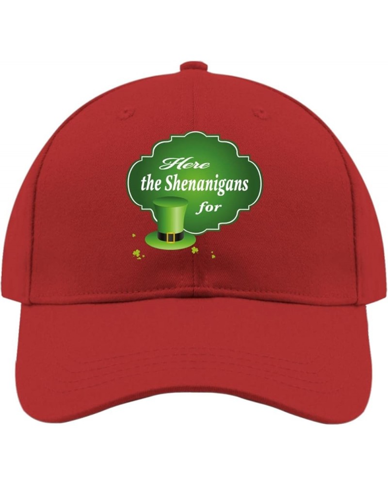 here for The shenaniganss Beach hat Women Baseball hat Trucker hat Men Gifts for Girlfriends Cycling Caps Red $9.86 Sun Hats