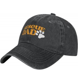 Rescue Dad Retro Baseball Cap for Women Men Baseball Hat Golf Dad Hats Black $9.56 Baseball Caps