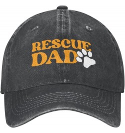 Rescue Dad Retro Baseball Cap for Women Men Baseball Hat Golf Dad Hats Black $9.56 Baseball Caps