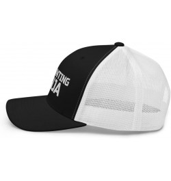 Accounting Ninja CPA Tax Season Accounting Trucker Cap Mesh Hat Adjustable Black/ White $17.91 Baseball Caps