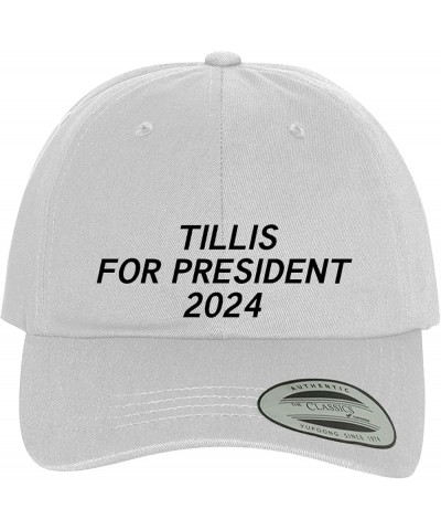 Tillis for President 2024 - Comfortable Dad Hat Baseball Cap White $17.60 Baseball Caps