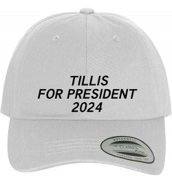 Tillis for President 2024 - Comfortable Dad Hat Baseball Cap White $17.60 Baseball Caps