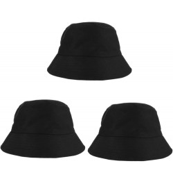 2pcs Bucket Hat Fishing Hat Mens Hat Summer Sun Hats for Women Fashion Hats for Men Ladies Sun Hats with Blackx3pcs $8.72 Buc...