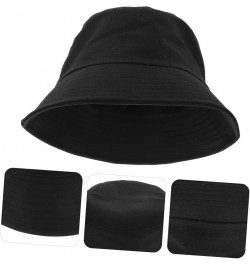 2pcs Bucket Hat Fishing Hat Mens Hat Summer Sun Hats for Women Fashion Hats for Men Ladies Sun Hats with Blackx3pcs $8.72 Buc...