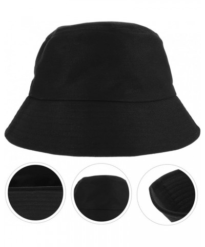 2pcs Bucket Hat Fishing Hat Mens Hat Summer Sun Hats for Women Fashion Hats for Men Ladies Sun Hats with Blackx3pcs $8.72 Buc...