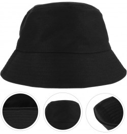 2pcs Bucket Hat Fishing Hat Mens Hat Summer Sun Hats for Women Fashion Hats for Men Ladies Sun Hats with Blackx3pcs $8.72 Buc...