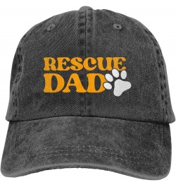 Rescue Dad Retro Baseball Cap for Women Men Baseball Hat Golf Dad Hats Black $9.56 Baseball Caps